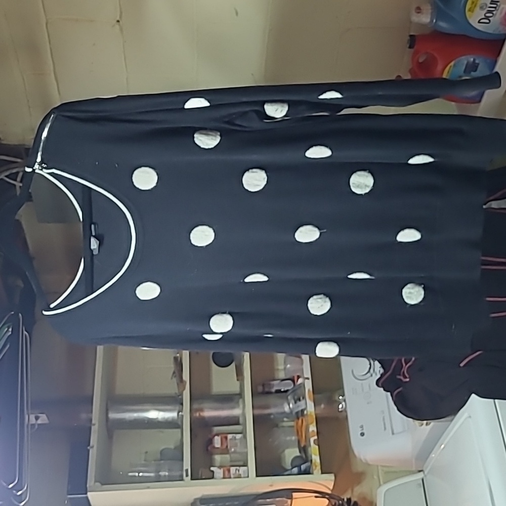 Lane bryant  Sweater polka dots  soft 60%cotton 40% polyester